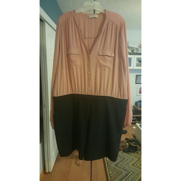 Forever 21+ Color Block Romper