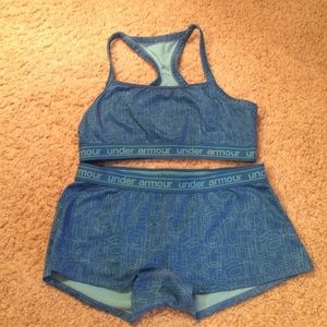 Under Armour bra and panties/boxers set