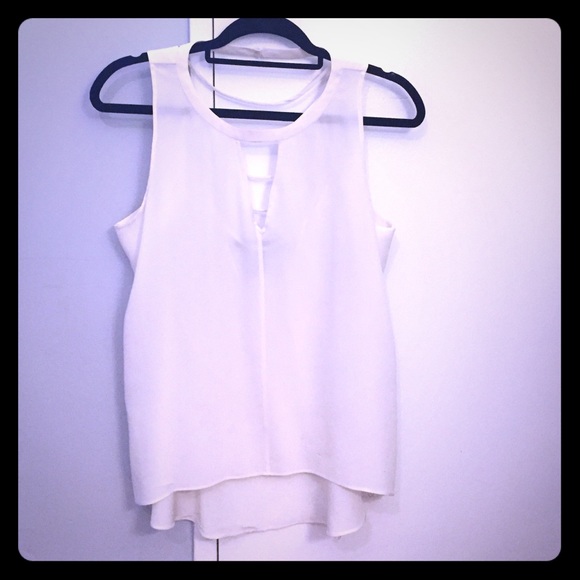 Silk BCBG sleeveless top