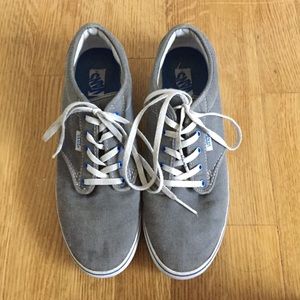 Grey Vans.
