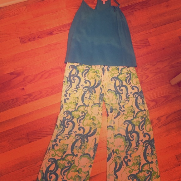 Lilly pulitzer beach pants