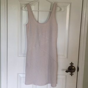 Free People ivory bodycon dress
