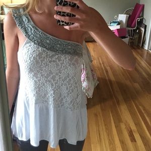 Free people one-shoulder top