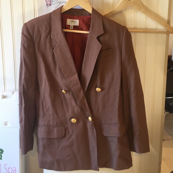 Talbots 8P linen jacket