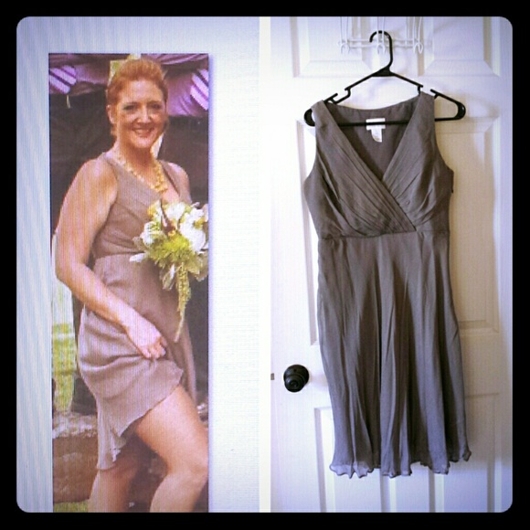 Grey Bridesmaid Dress