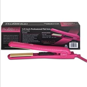 ProFashion straightener has warranty and box