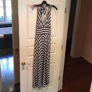 Banana republic blue and white maxi, like new!