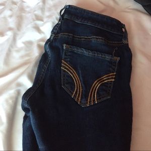Dark wash hollister jeans