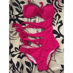 Pink Monokini