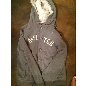 Abercrombie and Fitch sweatshirt.