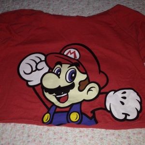 Mario sweater w/ hoodie