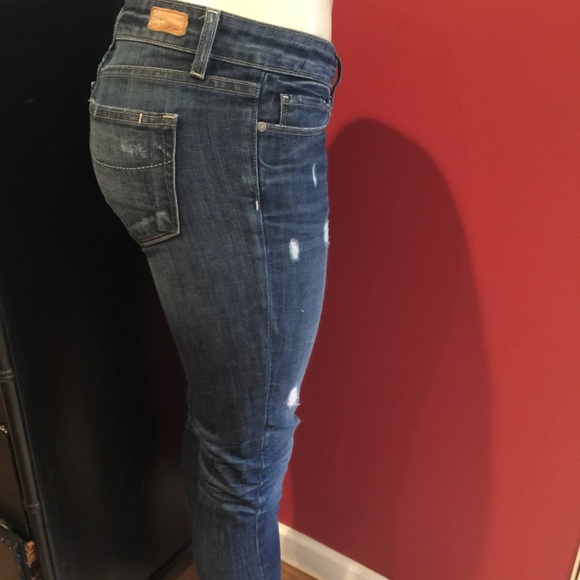 Paige denim skinny jeans 28x33 skyline drive