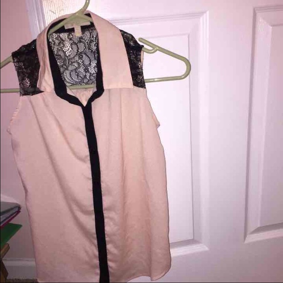 Silky/lace tank