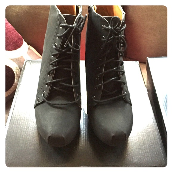 Black Boot Heels