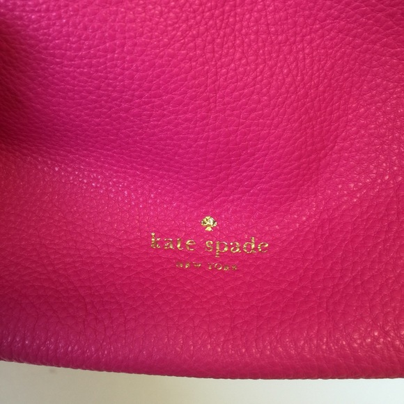 NWT Neon Pink Kate Spade Bucket Bag - Picture 2 of 4