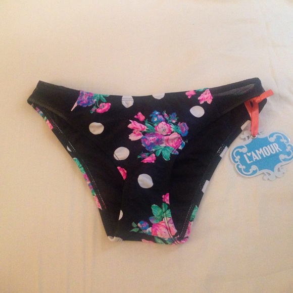 L'amour Nanette Lepore Mesh swimsuit bottom