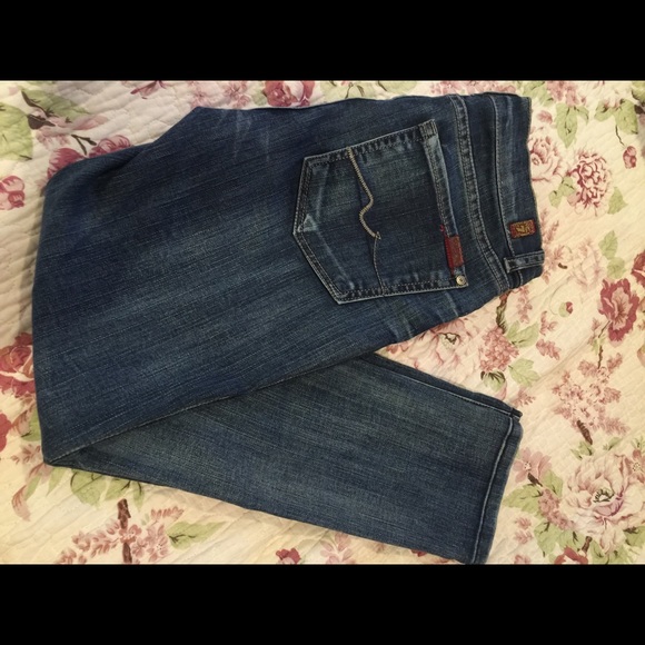 7 For All Mankind Denim skinny jeans girls sz 14