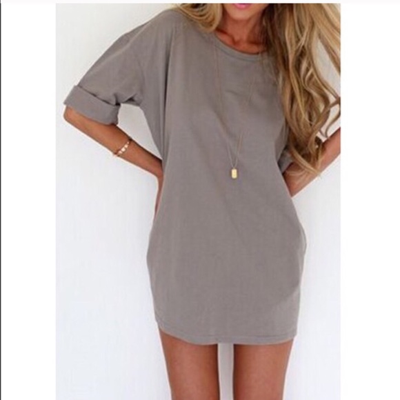 Gray gorgeous dress!