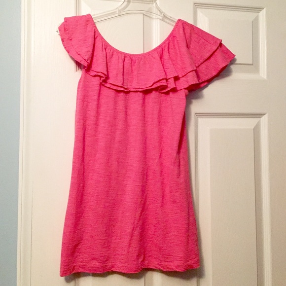 Lilly Pulitzer Morely top, Cosmo pink, size small