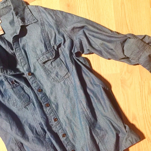 Miss Tina by Tina Knowels Tops - Miss Tina Knowels Denim Top
