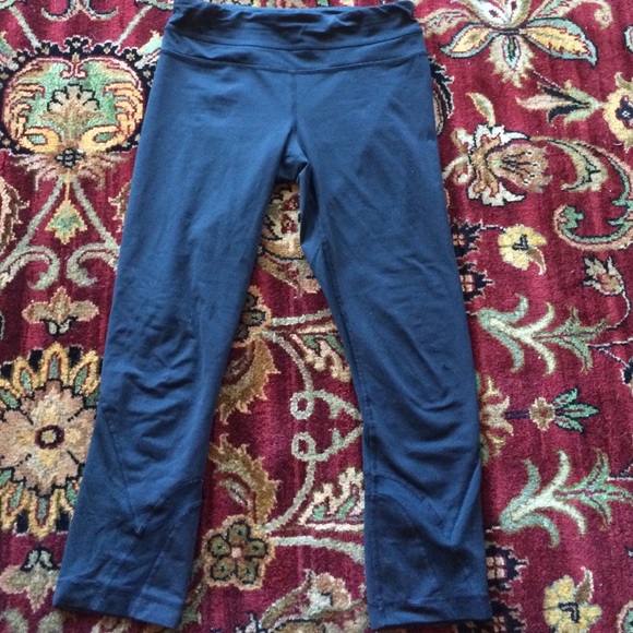 Lululemon Black Leggings WITH HOLES