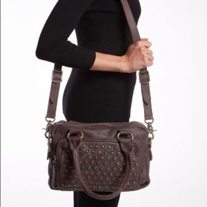 FRYE Jenna disc Satchel