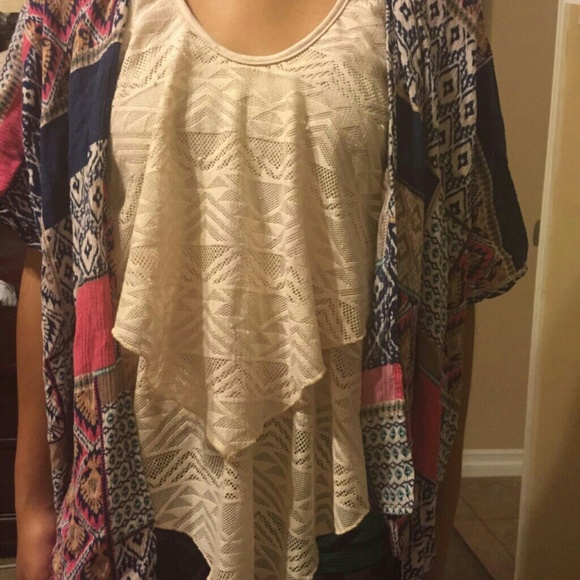 creme color top - Picture 2 of 2