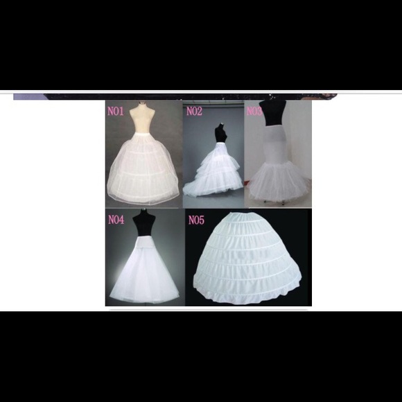 Wedding dress skirts