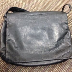 Vintage J. Duseu Leather Crossbody Bag