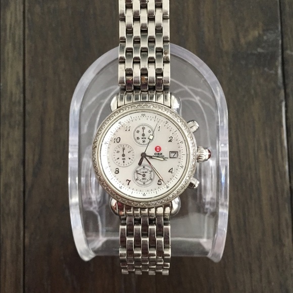 Michelle CSX36 Day Diamond Embellished Watch