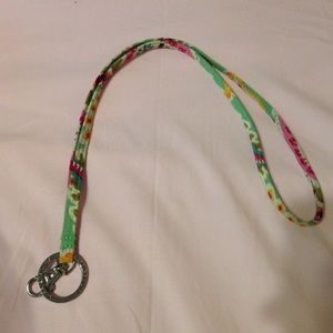 Vera Bradley lanyard