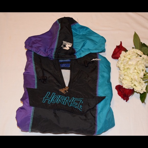 Vintage Hornets windbreaker