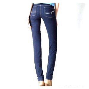 AE Skinny Super Stretch Mid Rise jeans