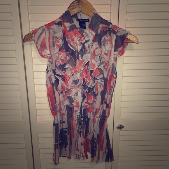 Sleeveless dressy top