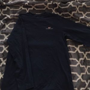 Long Sleeve, Navy Blue, Vineyard Vines T-Shirt