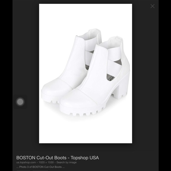 BNWT Topshop Boston Cutouts size 39