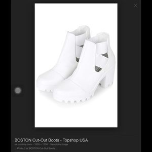 BNWT Topshop Boston Cutouts size 39