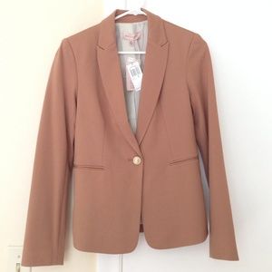 philosophy | camel colored blazer