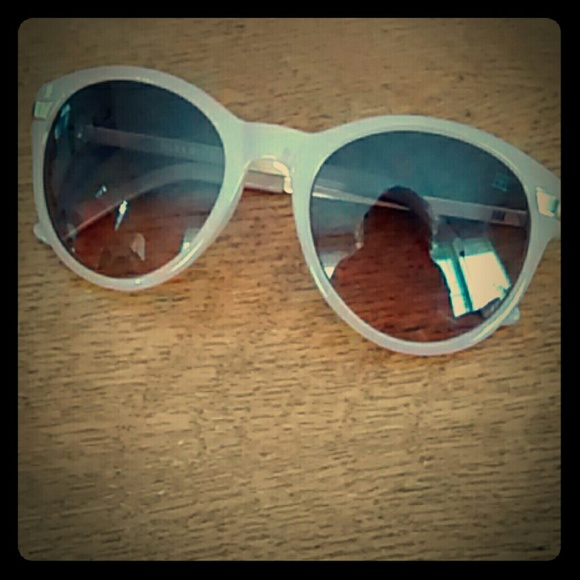 Dana Buchman Blush Pink Retro Sunglasses