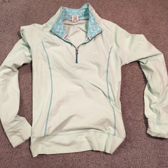 Victoria secret half zip sweatshirt