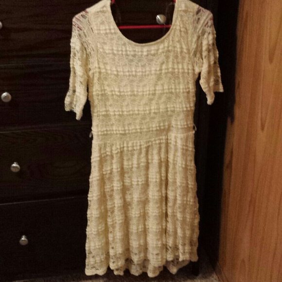 off white dress