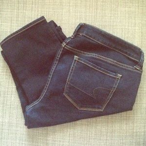 American Eagle Dark Wash Skinny Jegging