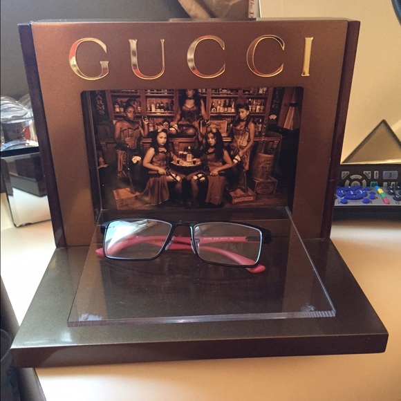 Gucci picture frame and stand