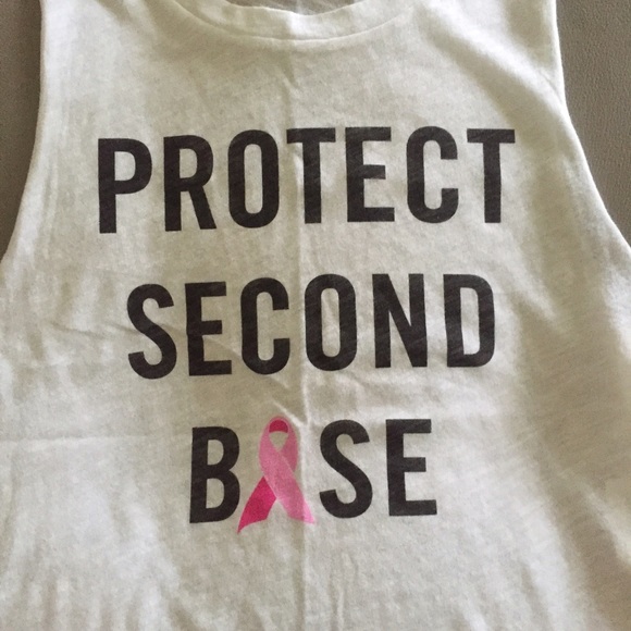 Protect Second Base Muscle Tee
