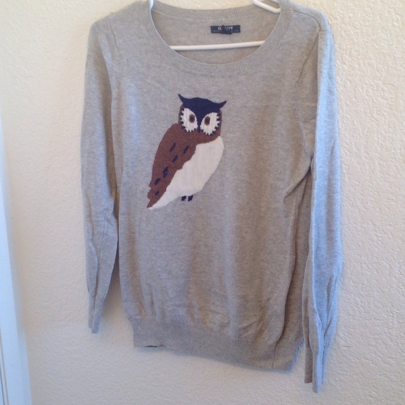 Old Navy owl sweater