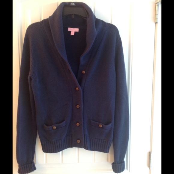 Lilly Pulitzer Sweaters - Lily Pulitzer cardigan with elbow patches