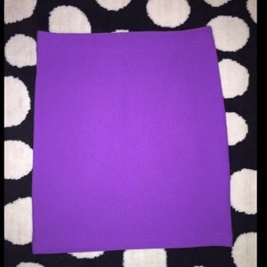 Purple bandage skirt