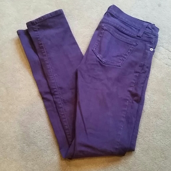 Purple Skinny jeans