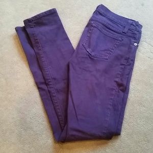 Purple Skinny jeans