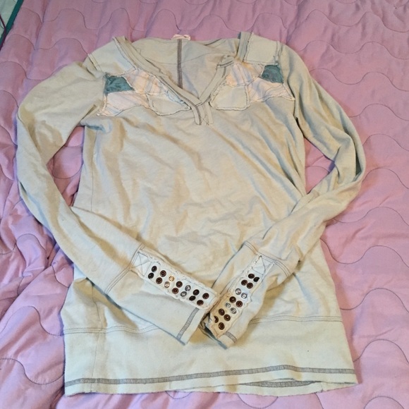 Free People long sleeve shirt